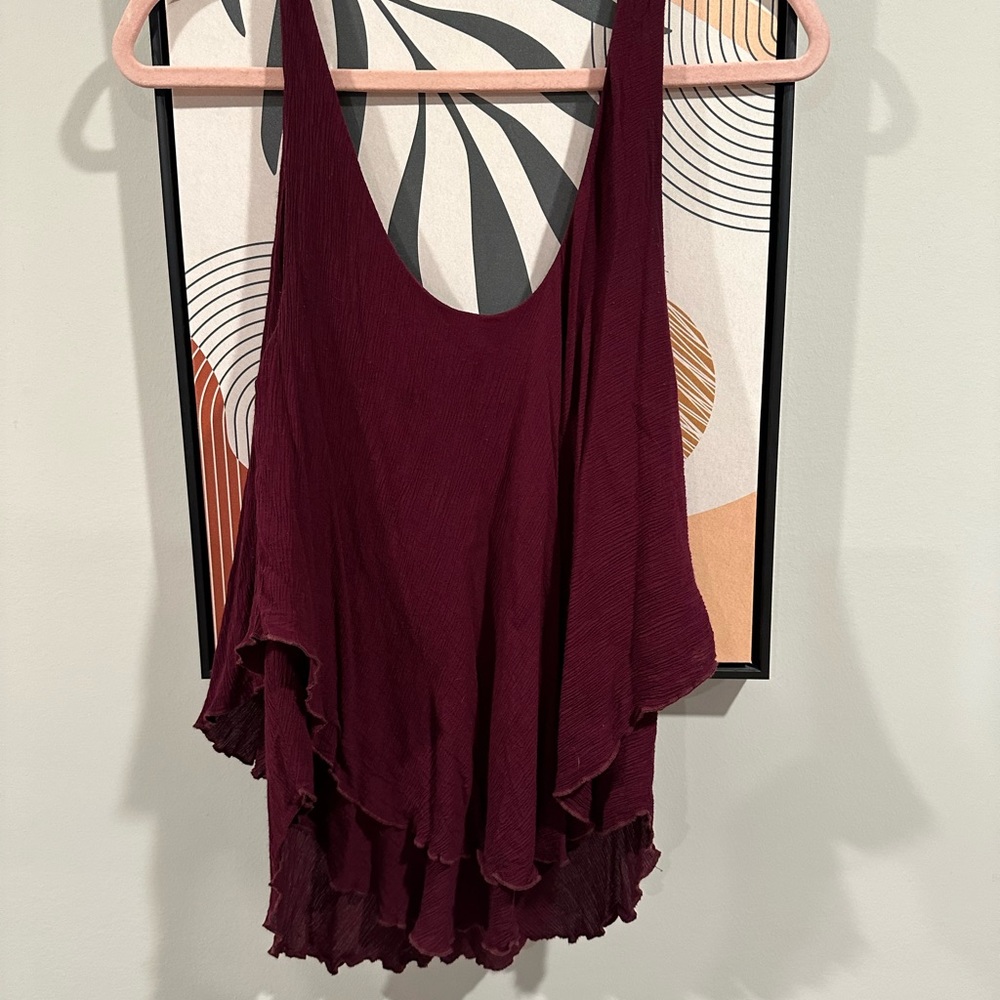 Layered tank top